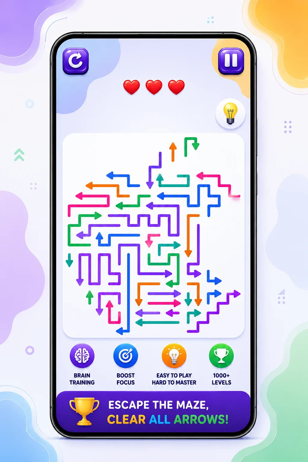 Arrow Challenge - Puzzle screenshot